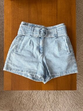 Sezane Denim Shorts